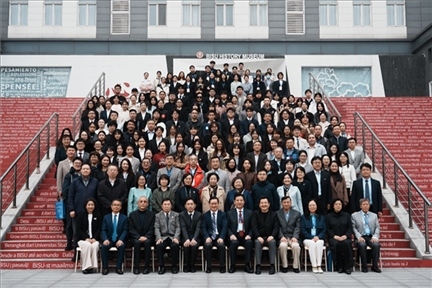 與會人員集體合影。主辦方供圖