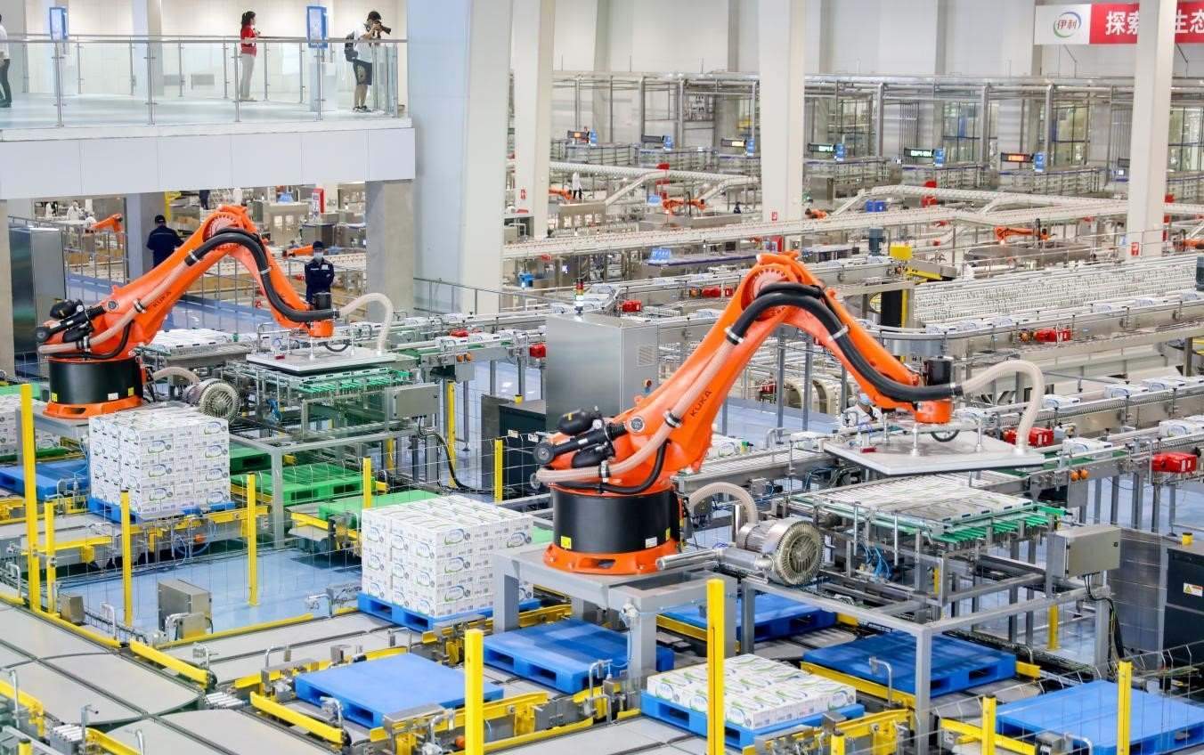 伊利數(shù)智化布局領跑行業(yè)。（受訪者供圖）