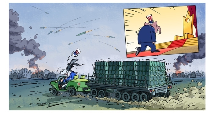 漫畫作者：馬宏亮（人民網(wǎng)版權(quán)圖片，未經(jīng)授權(quán)請(qǐng)勿轉(zhuǎn)載。）