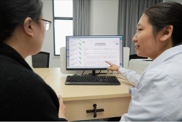 區(qū)域檢查檢驗結果互認給群眾帶來便利。圖片來源：山東第一醫(yī)科大學第二附屬醫(yī)院