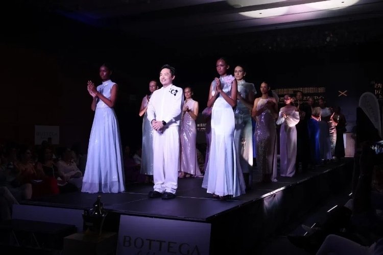 時裝周現(xiàn)場。顏李芳攝