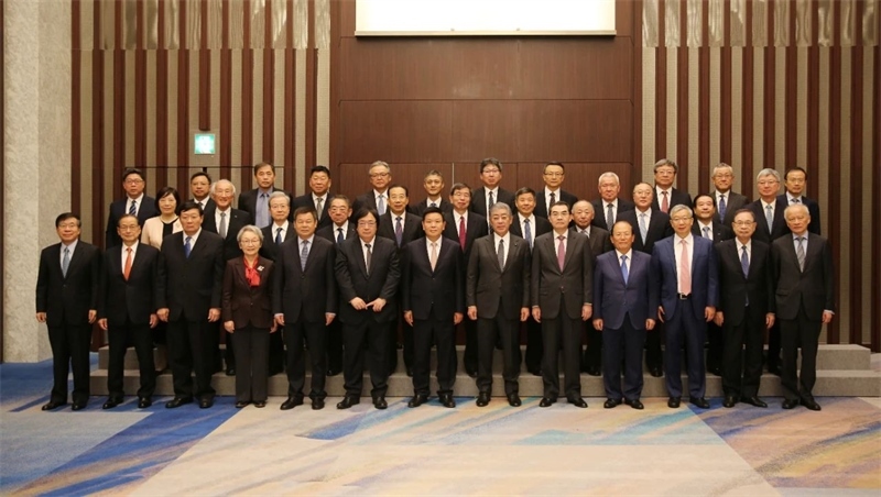 開(kāi)幕式前中日主要與會(huì)嘉賓合影。主辦方供圖