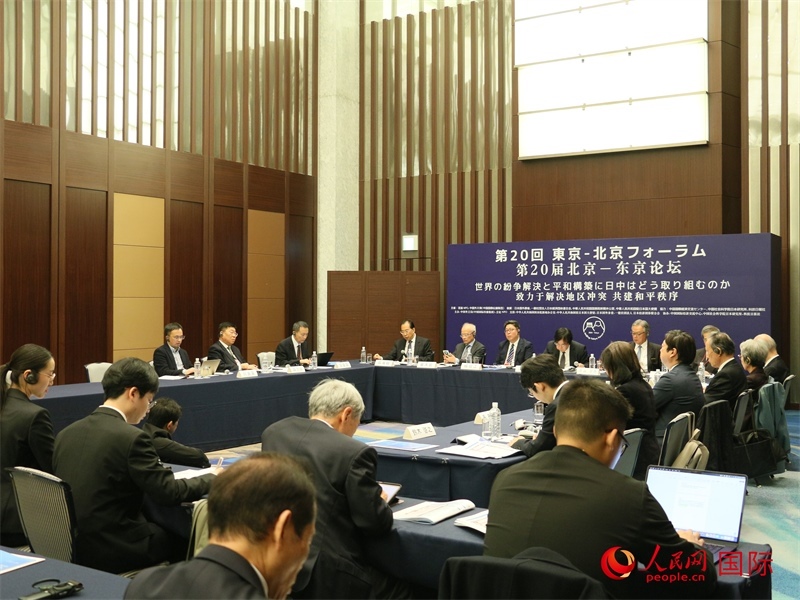 和平秩序分論壇現(xiàn)場(chǎng)。人民網(wǎng) 許可攝