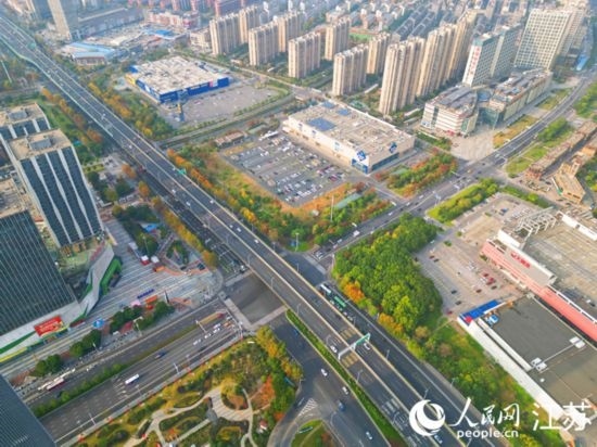 崇川區(qū)北大街便民商圈。人民網(wǎng)記者 王繼亮攝