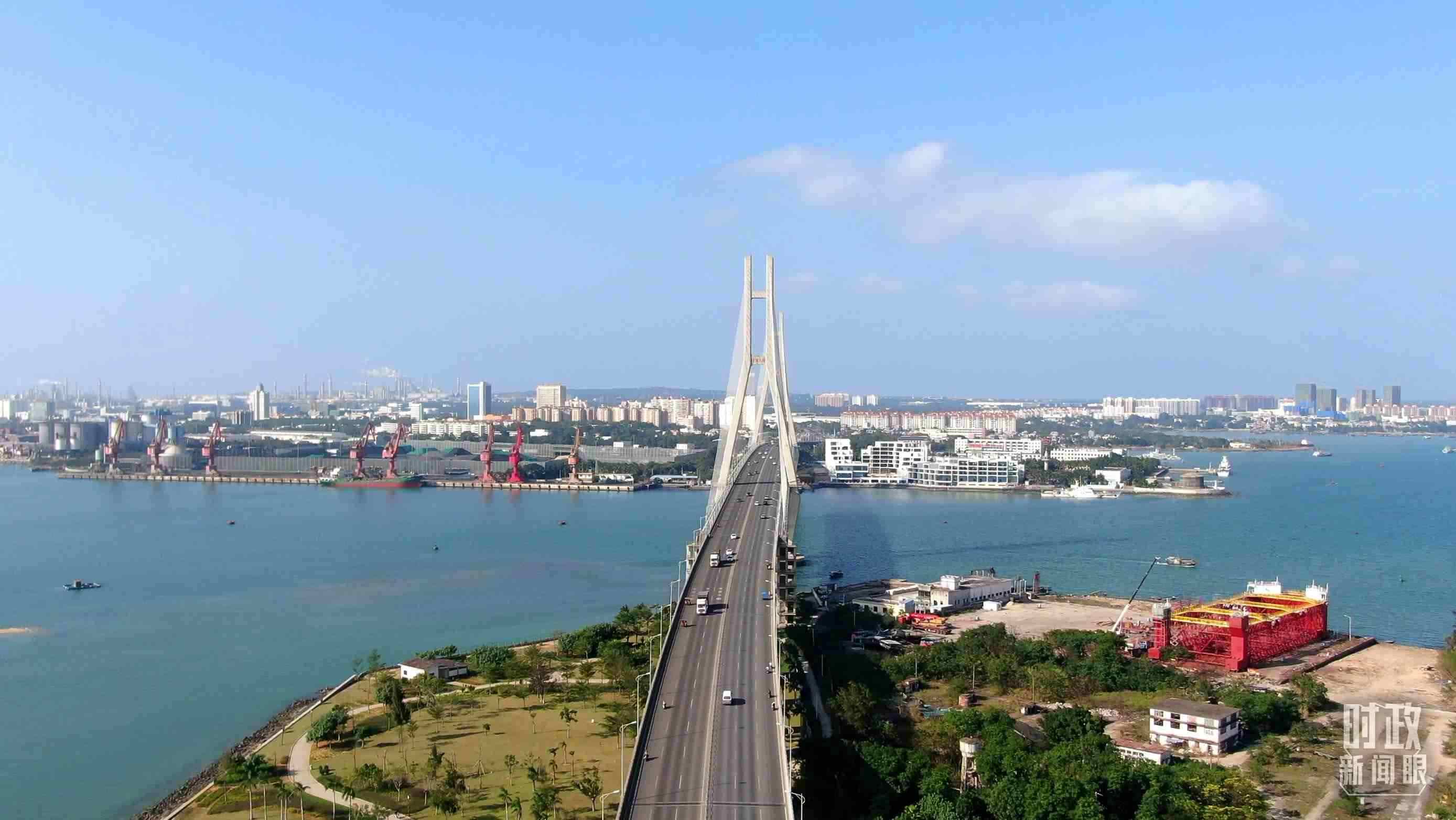 海南洋浦經(jīng)濟(jì)開發(fā)區(qū)。（總臺記者葉飛提供）