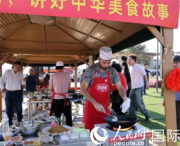 參賽一景。人民網(wǎng)記者管克江攝