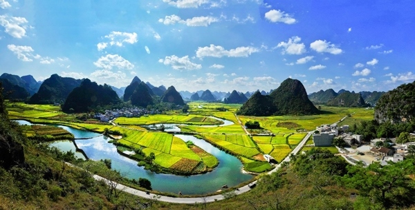 廣西天等都康田園風(fēng)光。主辦方供圖