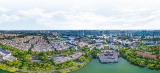 成都理工大學全景航拍圖。成都理工大學供圖