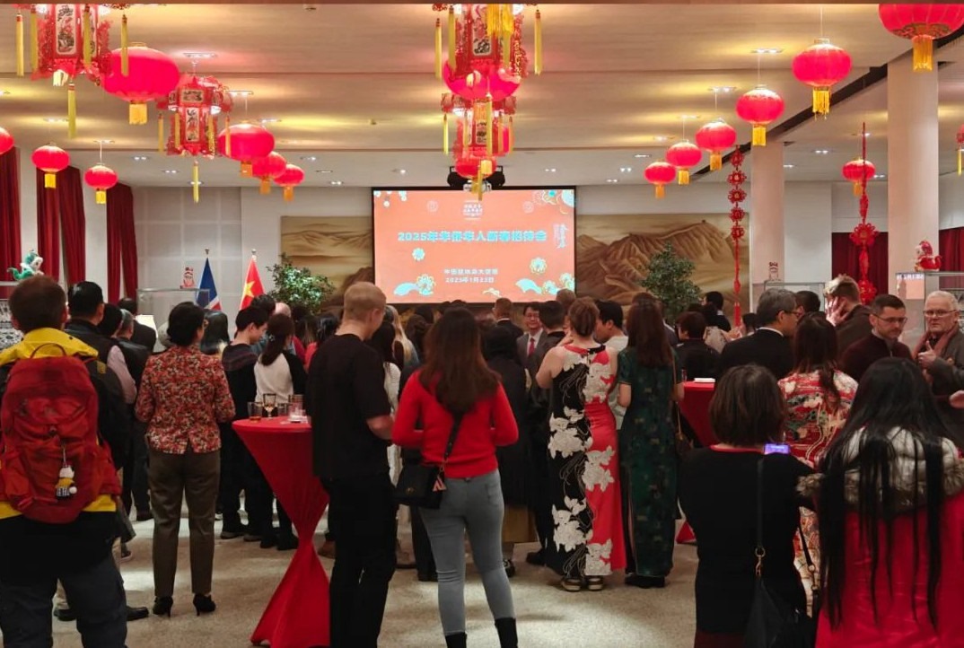 新春招待會(huì)現(xiàn)場。中國駐冰島大使館供圖