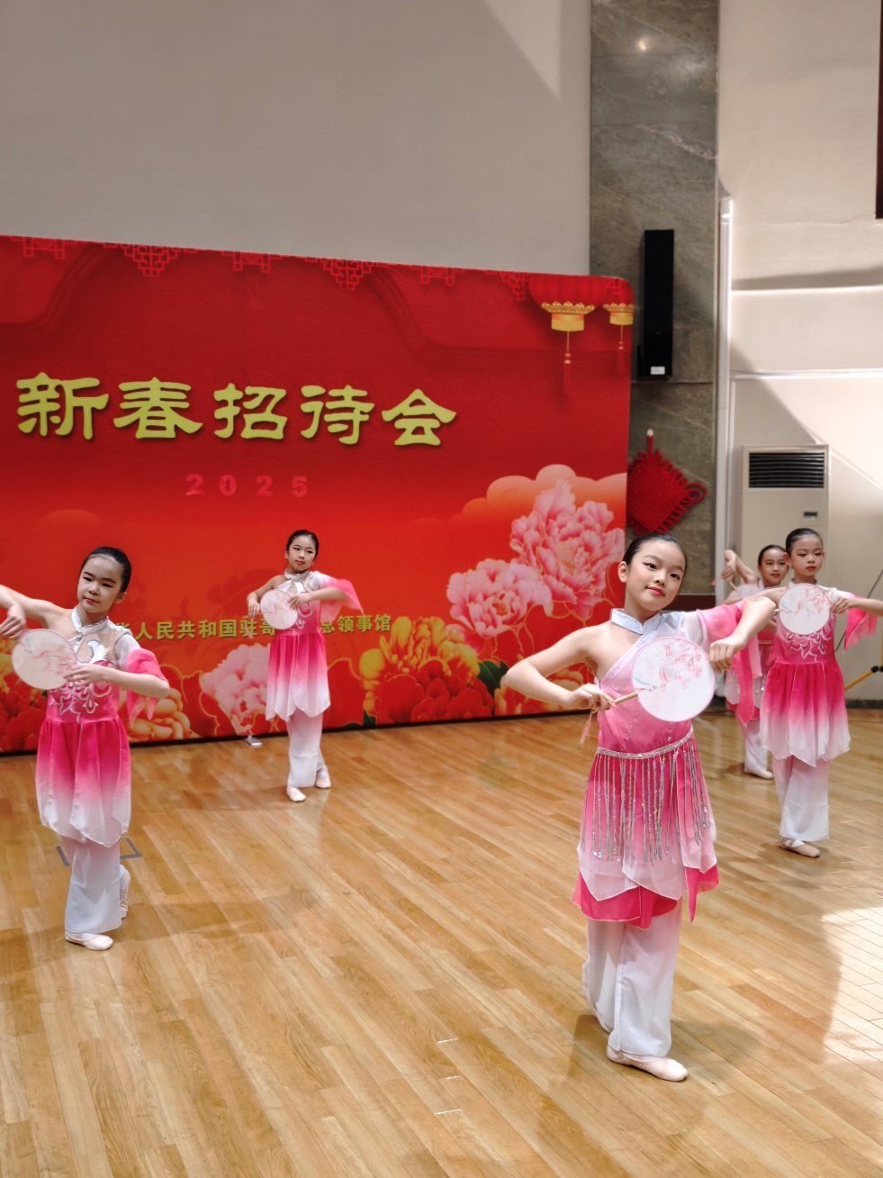 兒童舞蹈表演。中國駐哥德堡總領(lǐng)館供圖