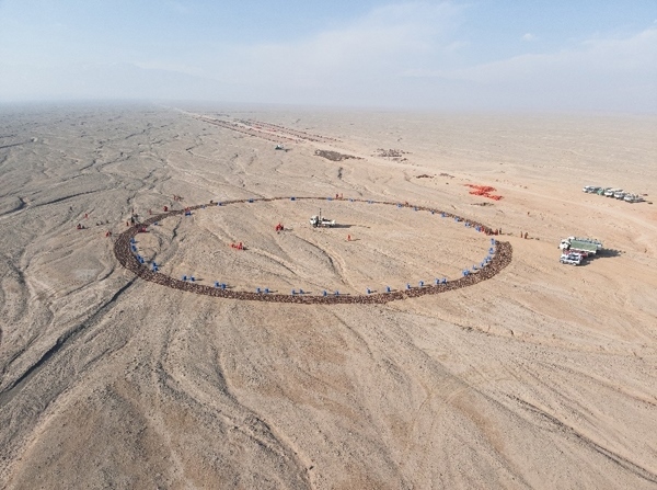 無線節(jié)點(diǎn)儀器檢測(cè)現(xiàn)場(chǎng)。受訪者供圖