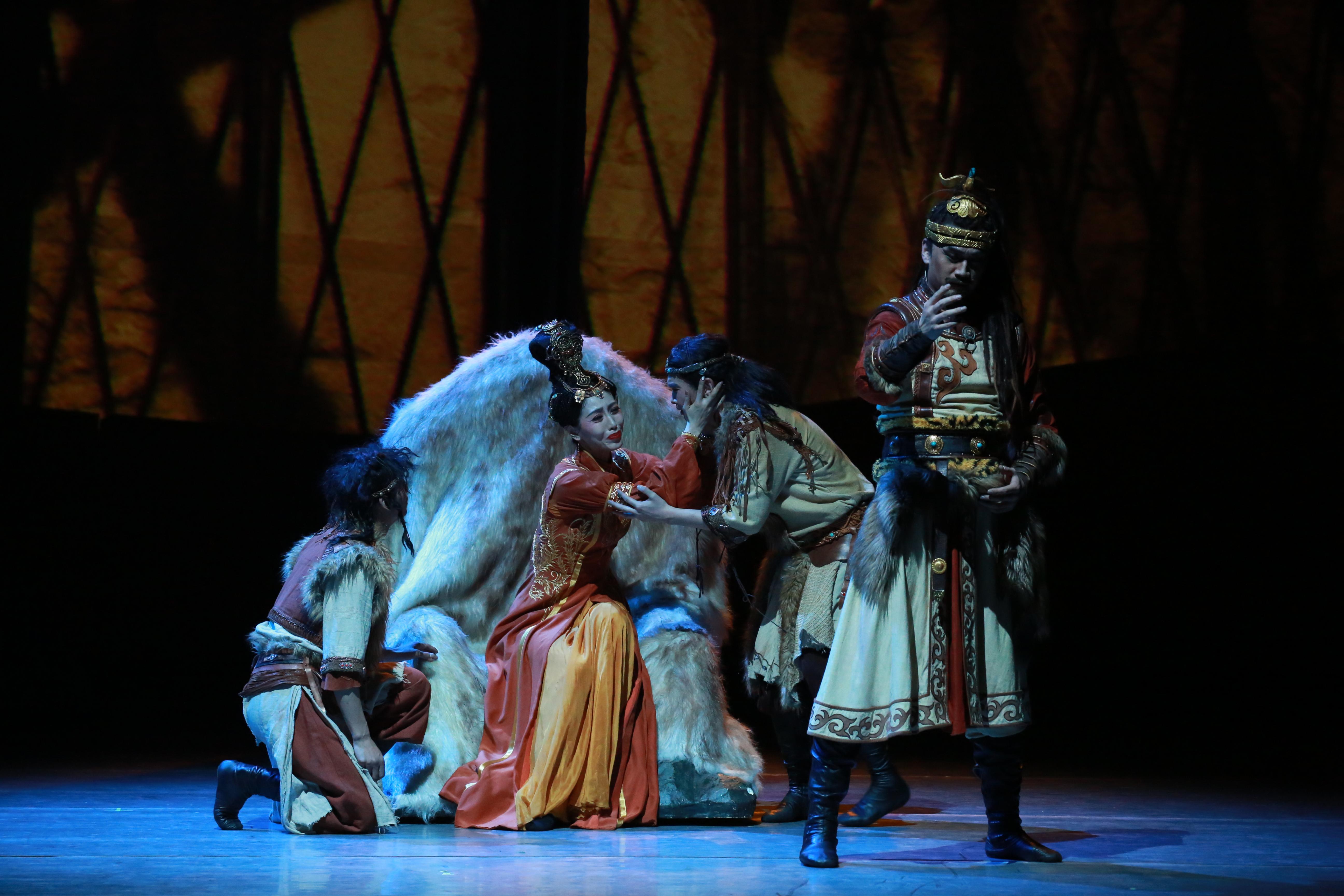 舞劇《胡笳十八拍》劇照。主辦方供圖