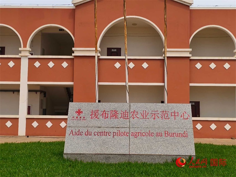 援布隆迪農(nóng)業(yè)示范中心。人民網(wǎng)記者 黃培昭攝