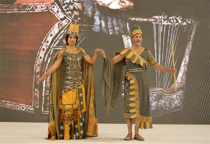 伊拉克時尚館舉辦的時裝展。伊拉克時尚館供圖