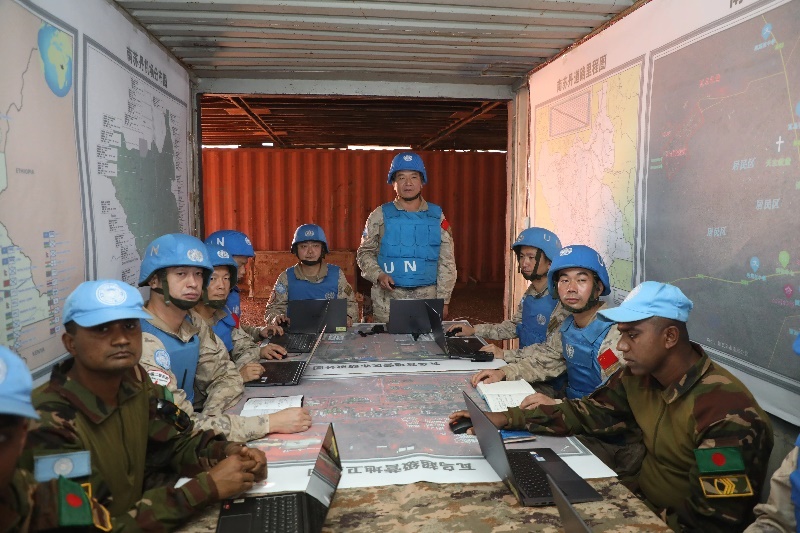 演練現(xiàn)場(chǎng)。張曉昆攝