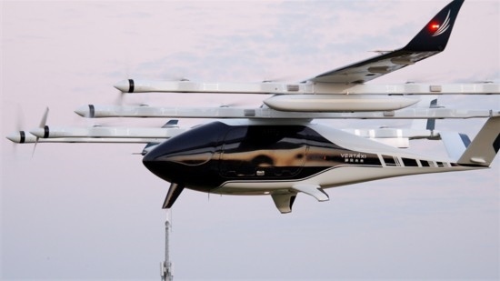 電動(dòng)垂直起降飛行器M1。受訪者供圖