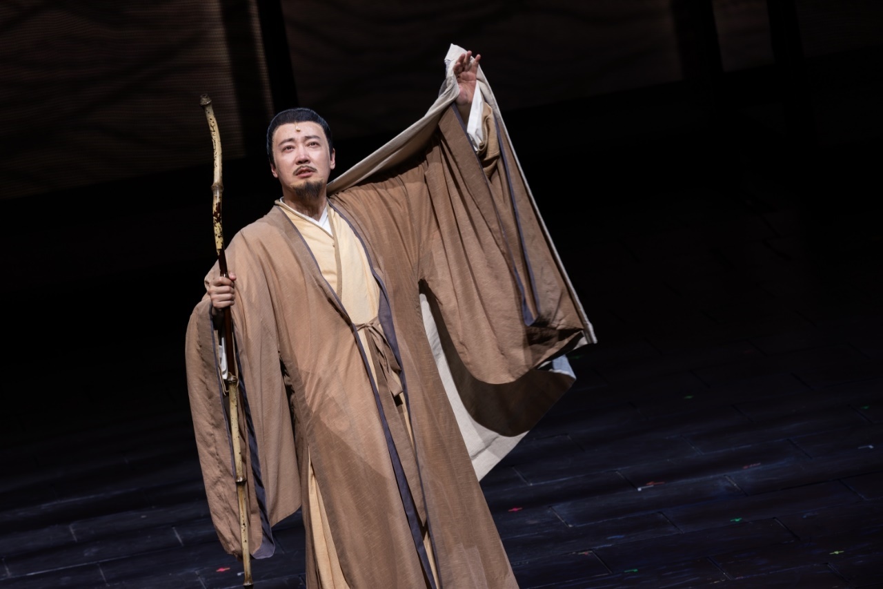 《蘇堤春曉》演出現(xiàn)場(chǎng)。國(guó)家話劇院供圖