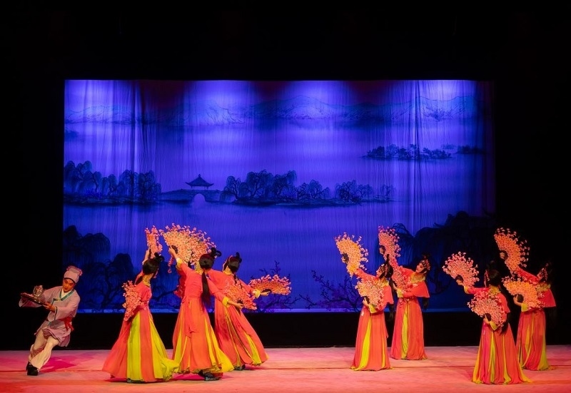 演出現(xiàn)場。中國駐匈牙利大使館供圖