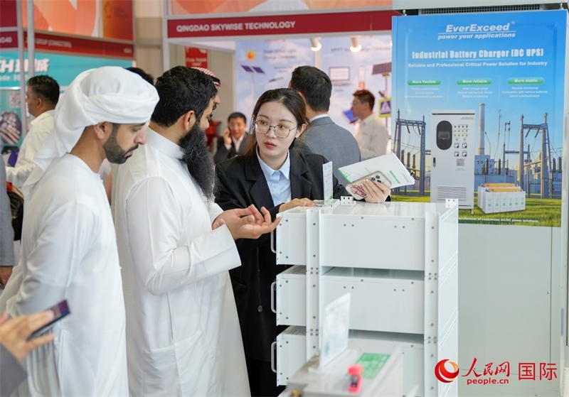 展會現(xiàn)場。人民網 塔里克·易卜拉欣攝