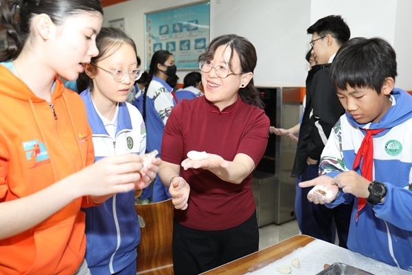 “見字如面，中法同心”青少年文化交流活動啟動。北京市教委供圖