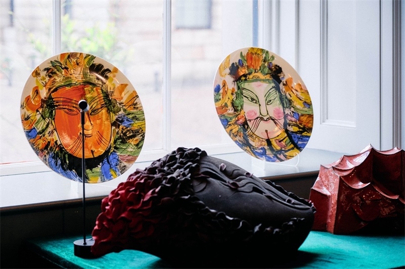 倫敦手工周中國館展品。楊浩鵬攝