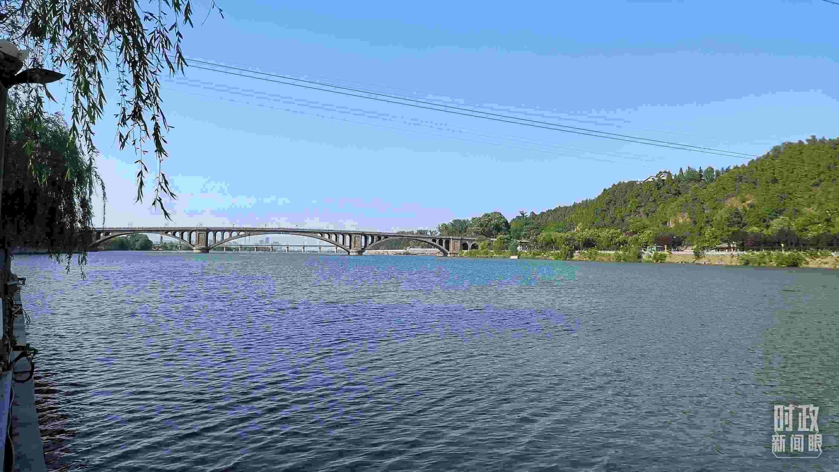 △伊河。（總臺央視記者范一鳴拍攝）