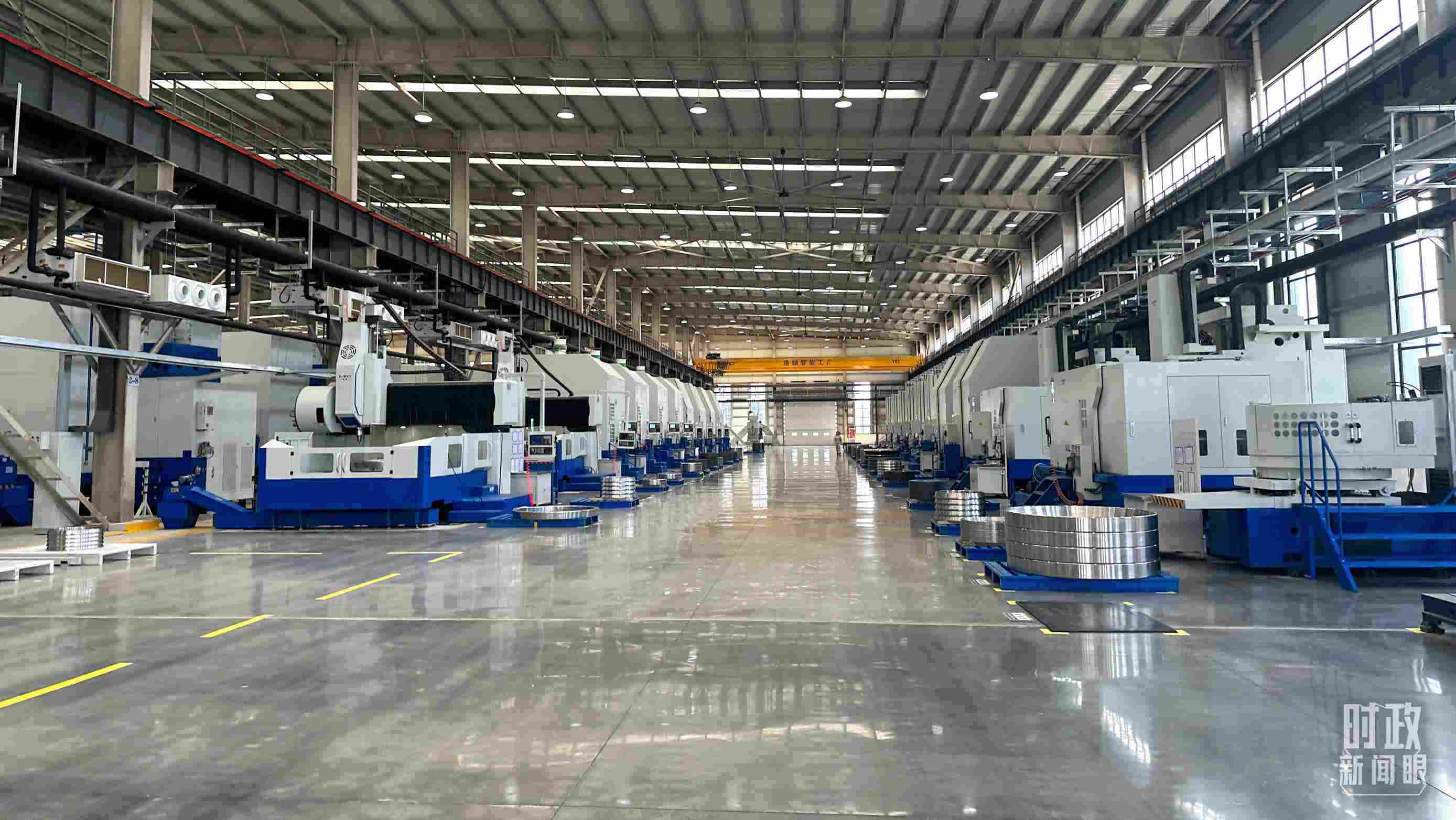 △洛軸智能工廠。（總臺央視記者趙化拍攝）