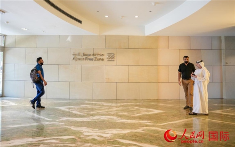 阿治曼自由區(qū)始建于1988年，阿治曼中國城設立于自由區(qū)內(nèi)。人民網(wǎng) 塔里克·易卜拉欣攝