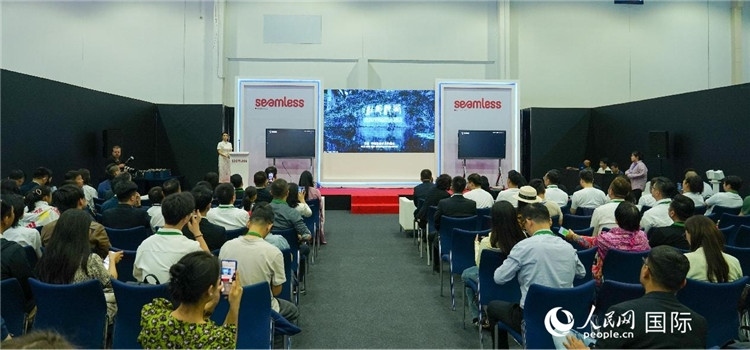 活動現(xiàn)場一景。人民網(wǎng) 塔里克·易卜拉欣攝