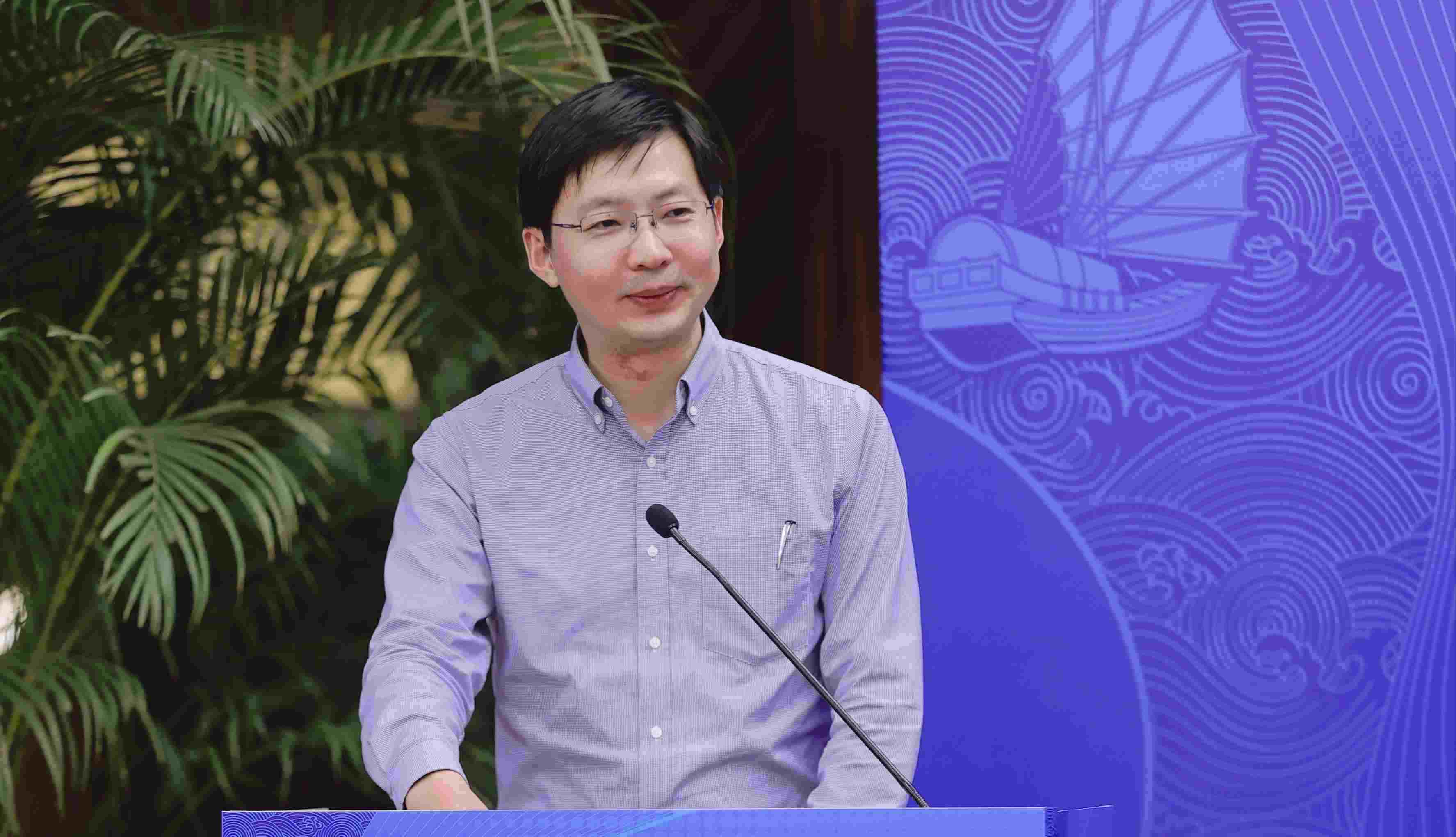 上海國際問題研究院王玉柱研究員。受訪者供圖